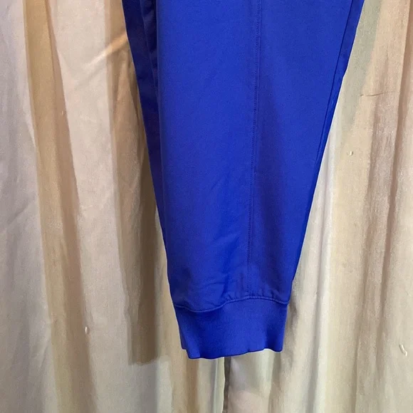 NWT cuddl dubs jogger scrub pants royal blue - Picture 2 of 7
